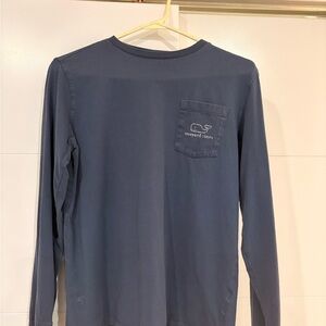 Vineyard Vines Boy’s Blue Long Sleeve Shirt